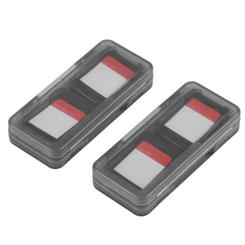 Porte-Carte Mémoire De Jeu Étui De Protection Boîte De Rangement Housse De Transport Pour Nintendo Switch Noir