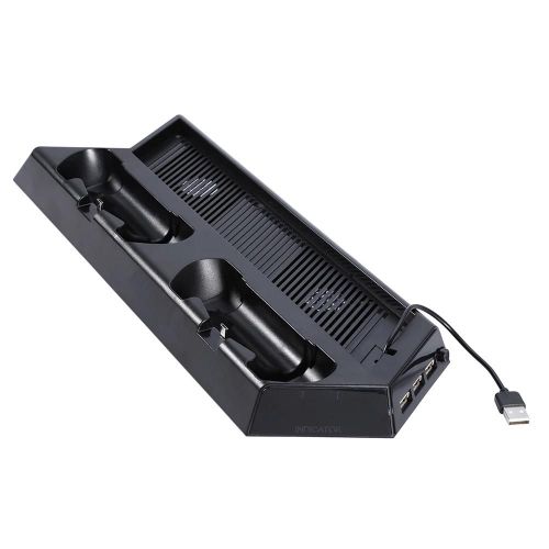 Support De Charge De Ventilateur De Refroidisseur Double De Refroidissement Pour Console Sony Playstation 4 Ps4 Pro