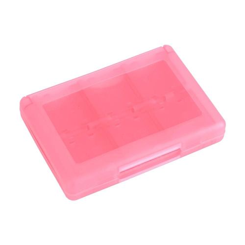 28 En 1 Pp Carte De Jeu En Plastique Porte-Cartouche Boîte De Rangement Pour Nintendo 3ds Dsl Dsi Ll Rose