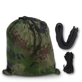 Hamac De Tente De Camping Pour Deux Personnes Avec Moustiquaire Pour La Jungle De Jardin En Plein Air (Camouflage)
