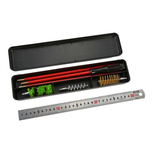 Kit De Brosse De Nettoyage De Fusil De Chasse En Alliage D'aluminium 6pcs Set Pour Fusil De Chasse 16ga (16ga,7,4 Mm)