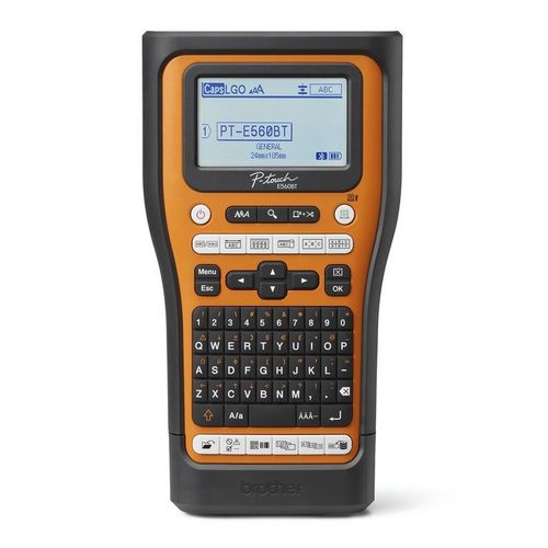 Brother Pte560btvpql1 Stampante Per Etichette (Cd) Trasferimento Termico 180 X 180 Dpi 20 Mm/S Con Cavo E Senza Cavo Hse/Tze Bluetooth Qwerty