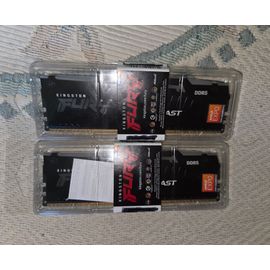 Kingston Mémoire RAM Fury Beast RGB CL4 16GB 2x8GB DDR5 6000Mhz