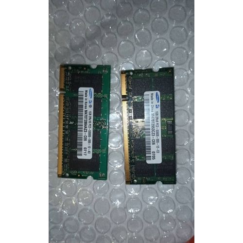 Mémoire pc2 pour pc portable 2x1 go 5300S