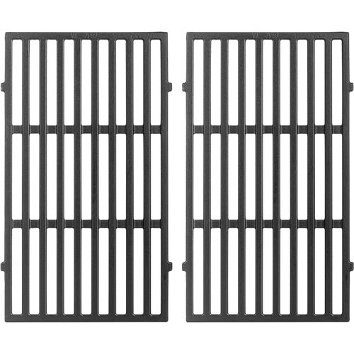 44,5 CM Grille Cuisson pour Weber Spirit I & II 200, Spirit 200 E-210, E-220, S-210, S-220 (Boutons de Commande Avant), Fonte Pièces de Rechange Grille pour Weber 64815 67022