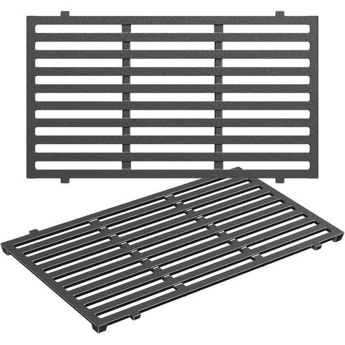 44,2CM Grilles de Cuisson pour Weber Spirit I & II 200,Spirit E-210, E-220, S-210, S-220(avec Commande Avant),Pièces de Rechange Grille Cuisso en Fonte Barbecue au gaz pour Weber 7637
