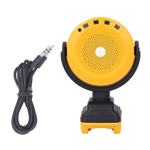 Haut-parleur Bluetooth sans fil 18V 20V, alimenté par batterie, Portable, pour chantier, DCB200, DCB201, DCB203, DCB204