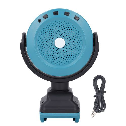 Haut-parleur Bluetooth haut-parleur sans fil Portable pour BL1850 BL1860 BL1830 haut-parleur sans fil pour le Camping de chantier de Construction à la maison