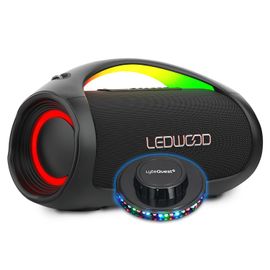 Enceinte Hifi Autonome 500W Ledwood XTR500 Buetooth USB, IPX6, PowerBank, Multiple Link, 110W RMS, Batterie 7000mAh, Lumière LED
