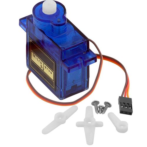 SHIBA-Micro Servo Motor 9G compatible avec SG90 pour RC Robot Hélicoptère/Avion Compatible avec Arduino et Raspberry Pi Incluant U[3
