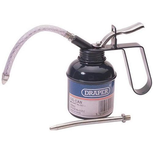 SHIBA-21717 Burette d'huile à graissage forcé 200 ML, Noir[3468]