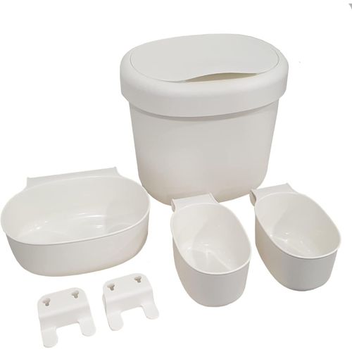 Shiba-990105 Önsklig Corbeilles Table À Langer Plastique Blanc 27 X 23 X 26 Cm[2796]