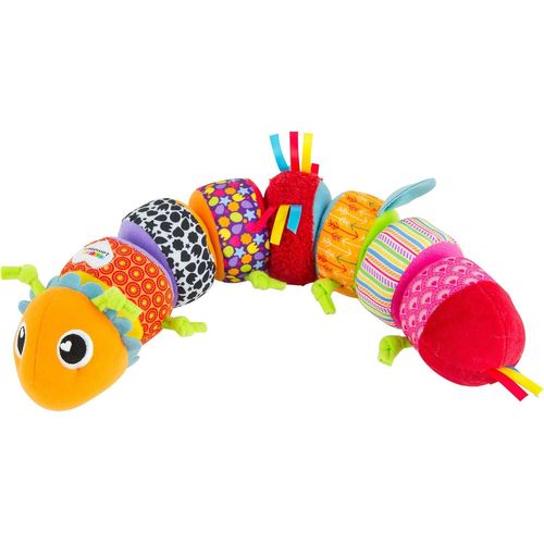 Shiba-Tomy Lamaze - Camille La Chenille, Jouet D'éveil Pour Bébé, Jouet Noël,Peluche Chenille À Assembler, Jouet Éducatif Multicol[2