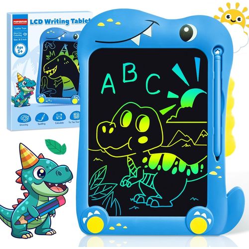 Shiba-Tablette Dessin Enfant 8.5 Pouces Dinosaure Jouets,Tablette D'écriture Lcd Coloré Pour 3-12 Ans,Ardoise Magique Educatif De [2