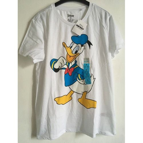 Tee Shirt Adulte Donald Taille S - Disney Neuf Avec Étiquette Idée Cadeau