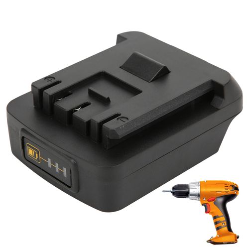 Adaptateur pour outil électrique pour batterie Li-Ion Makita 18V, converti en pour Bosch avec chargement