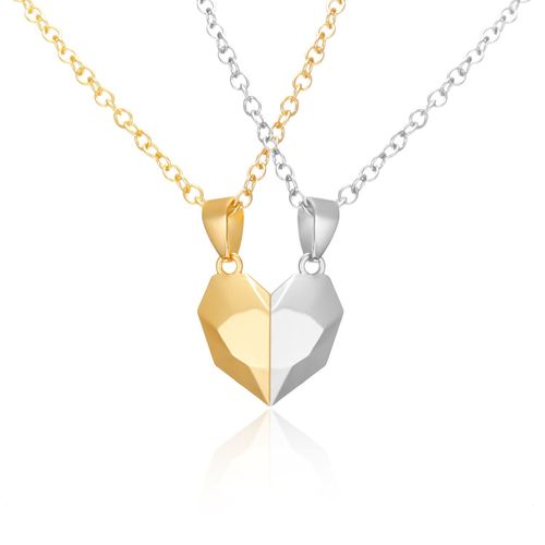 Collier Assorti Magnétique Pour Couples Best Friends, Paquet De 2 Multicolore
