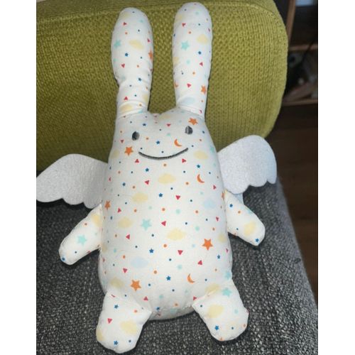 Doudou Lapin Tissu Trousselier