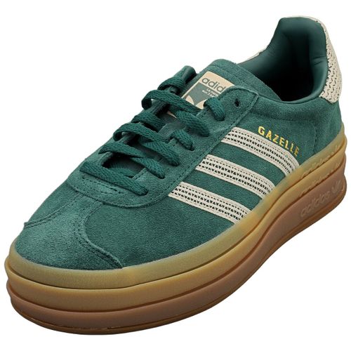 Chaussures Adidas Gazelle Bold Vert Brillant