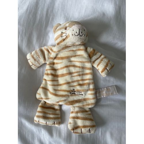 Doudou peluche tigre tiamo collection