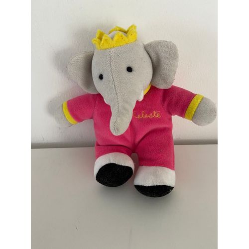 Peluche Vintage Babar Celeste