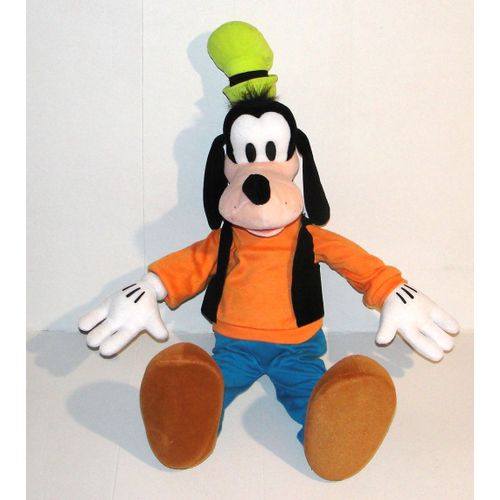 Peluche Dingo Articulé Disney Grand Format Disneyland 60 Cm