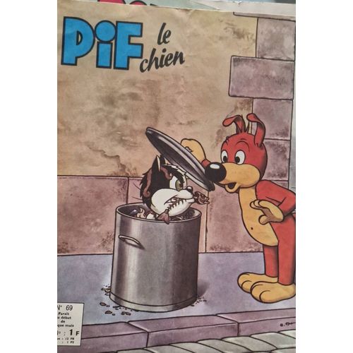 Pif Le Chien N°69 Les Malicenpifoscopes 11.1963 Arnal/Mas