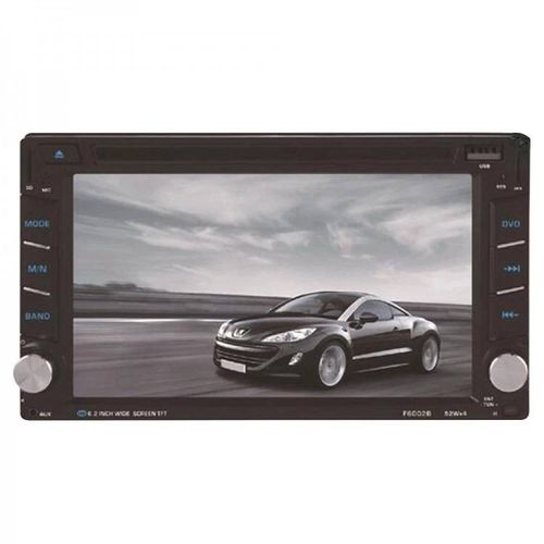 Autoradio 2 DIN 6,2" tactile Android GPS DVD Bluetooth Wi-Fi, Écran Protégé