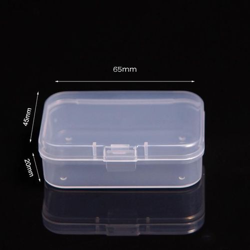 Boîte De Rangement En Plastique Transparent,Organisateur D'autocollants,Conteneur De Bureau,Boîte À Autocollants De Bande Washi,Mallette À Outils D'art,Papeterie - Type A