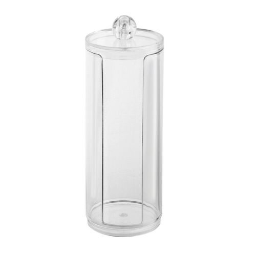 Conteneur De Bijoux Multifonctionnel En Acrylique,Organisateur De Tampons De Coton De Maquillage Cosmétique,Mallette De Rangement De Cosmétiques De Voyage,Boîte De Rangement D'articles Div - Type A