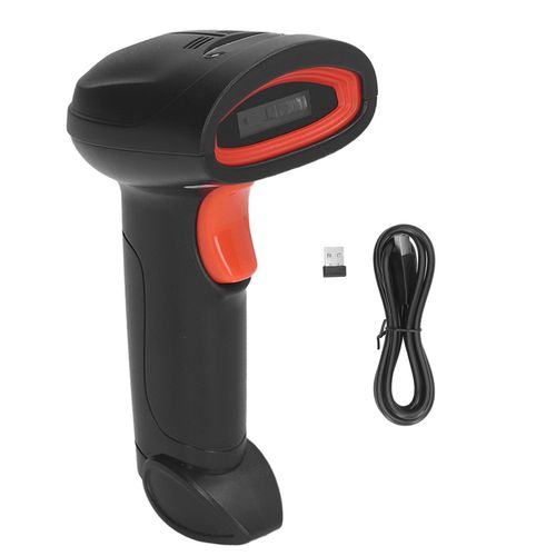 Scanner de codes-barres sans fil USB 2.4G et lecteur de codes Bluetooth 1D pour supermarché Express entrepôt
