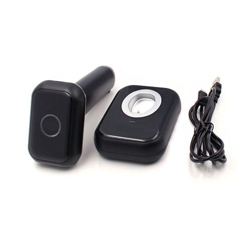 Scanner de codes-barres haute vitesse 1D/2D/QR Scanner BT sans fil et lecteur de barres filaire USB avec base multifonctionnelle compatible avec Windows Android Linux Mac iOS pour supermarché, vente au détail, bibliothèque Logisti