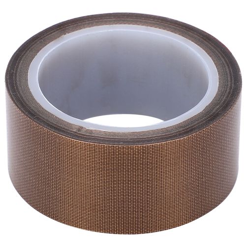 Rouleau adhésif d'isolation en tissu haute température, ruban PTFE, Machine de scellage sous vide, consommables 0,13mm x 19mm x 10m