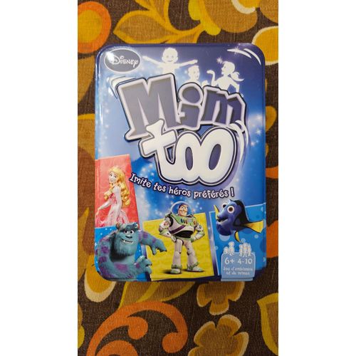 Jeu De Société Mim Too Version Disney
