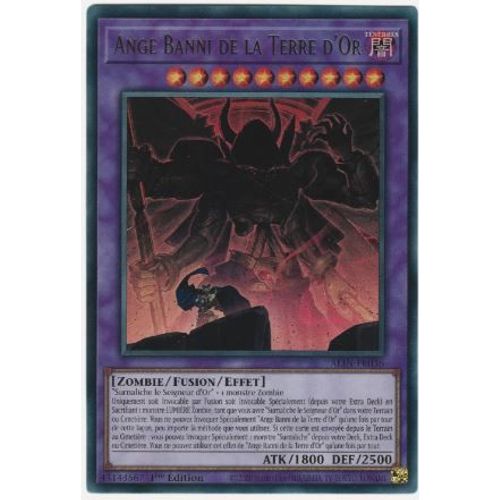 Yu Gi Oh Alin Fr036 Ange Banni De La Terre D'Or Ultra Rare