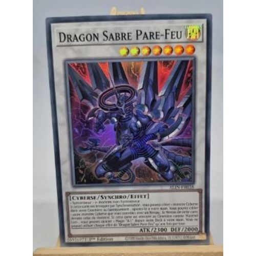 Yu Gi Oh Alin Fr038 Dragon Sabre Pare Feu Super Rare