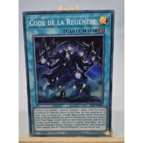 Yu Gi Oh Alin Fr060 Code De La Regenese Super Rare