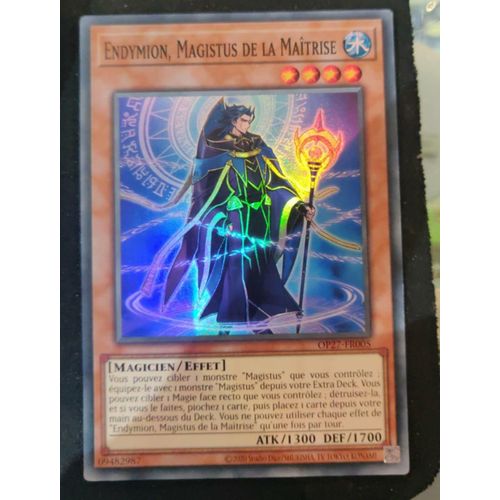 Yu Gi Oh Op27 Fr005 Endymion Magistus De La Maitrise Super Rare