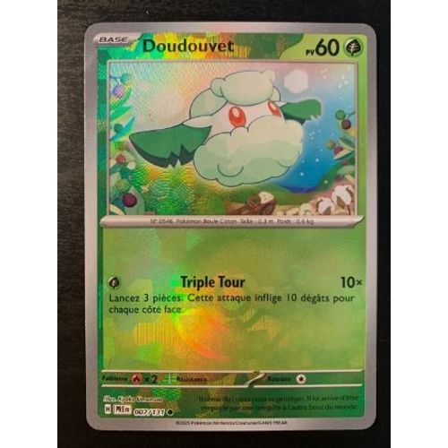 Pokémon Doudouvet Reverse Pokeball 007 / 131 Sv8.5