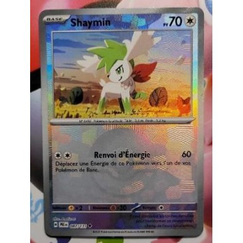 Pokémon Shaymin Logo Pokéball 087 / 131 Evolutions Prismatiques Ev8.5