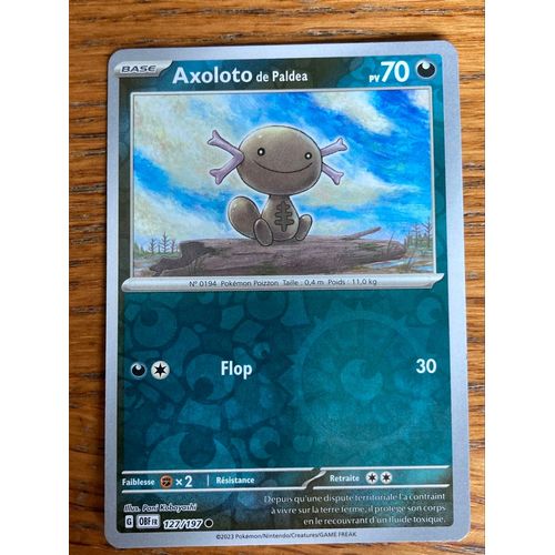 (910) Axoloto De Paldea 127/197 Pokemon 