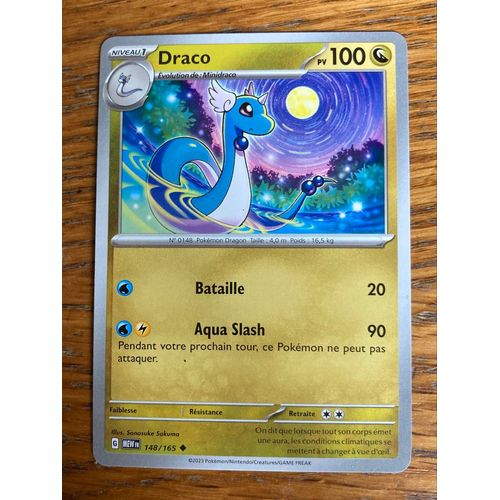 (1322) Draco 148/165 Pokemon 