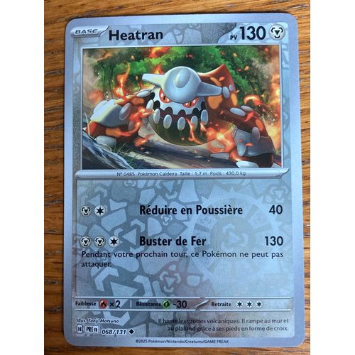 (1013) Heatran 68/131 Pokemon 