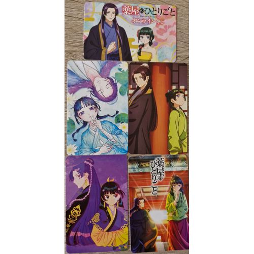 Lomo Cartes "Les Carnets De L'Apothicaire" Lot De 5 Cartes