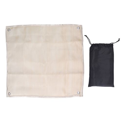 Couverture anti-feu en fibre de verre ignifuge 550 ¡æ, couverture de suppression d'extincteur 50x50cm