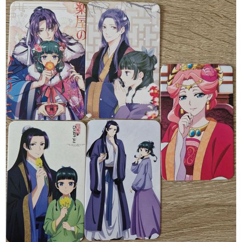Lomo Cartes "Les Carnets De L'Apothicaire" Lot De 5 Cartes