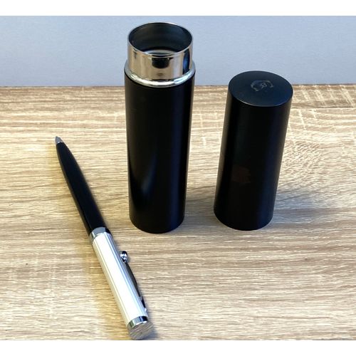 Stylo À Bille Bleu Design Cerruti 1881 Étui Fourreau Cadeau Collection