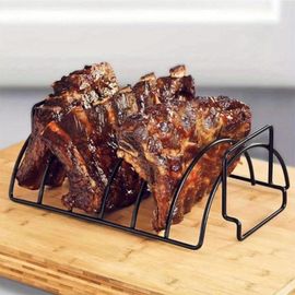 1pc outil de barbecue extérieur,grille à steak,gril de barbecue portable,grille de poulet rôti antiadhésive