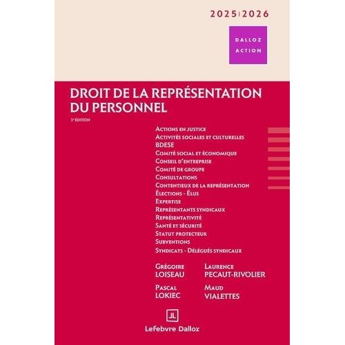 Droit De La Représentation Du Personnel
