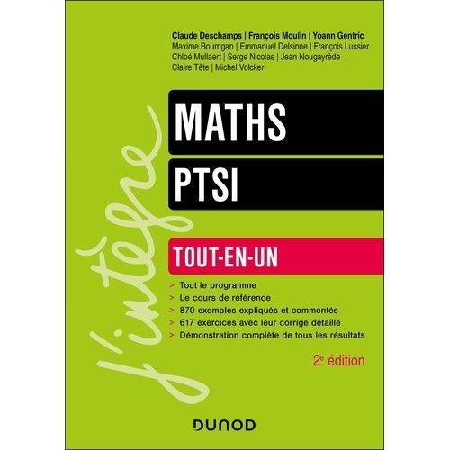 Maths Ptsi - Tout-En-Un